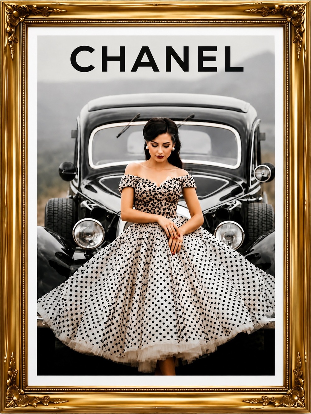 Pick 3 CHANEL Inspired Prints | Mob Wife Old Money Coquette Luxury Glam Wall Art